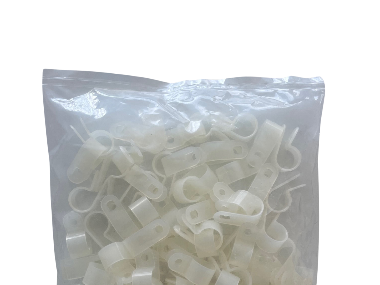 Cable de control con clip grande, color blanco