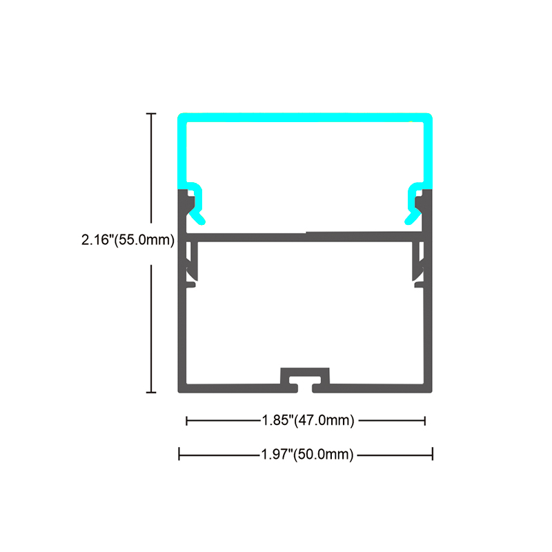 Profilé DEL Track 3100 (8ft)