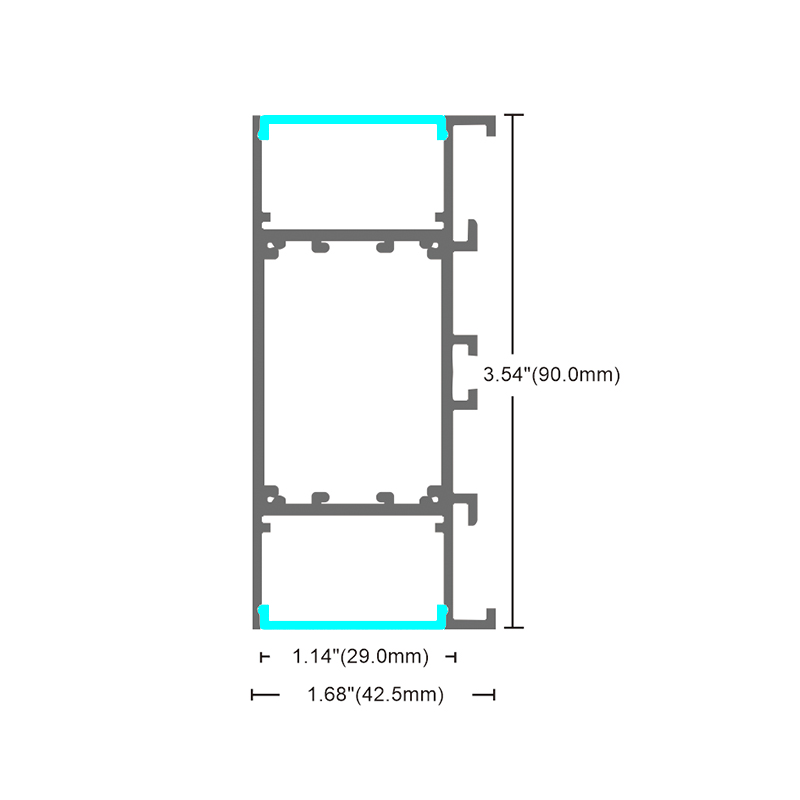 Profilé DEL Track 9100