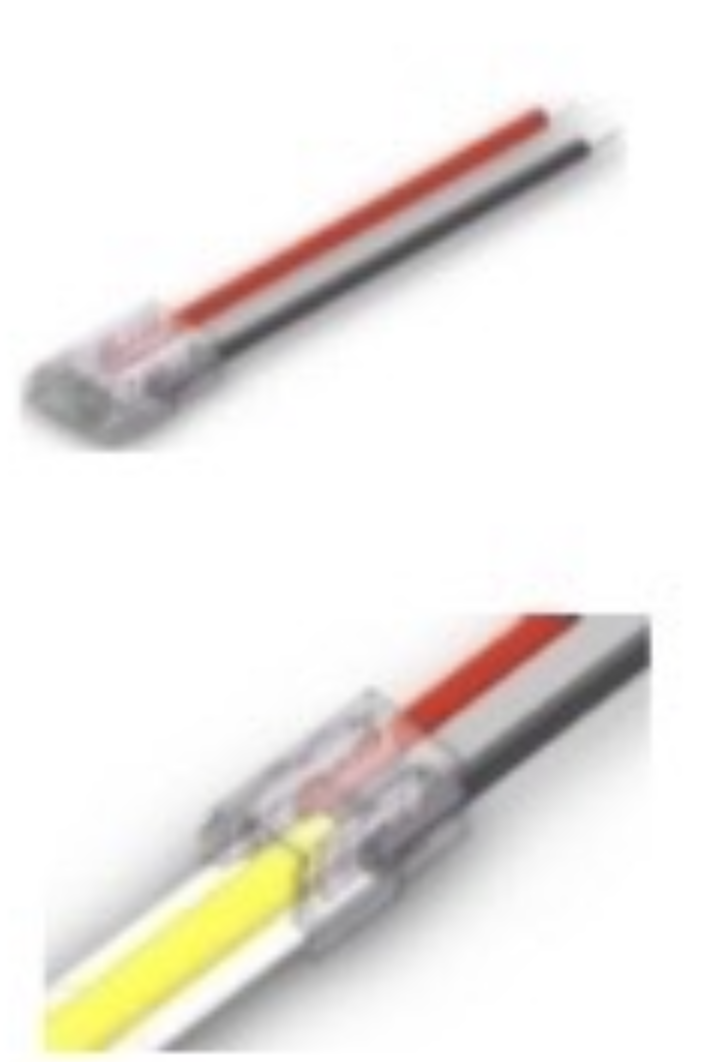 Strip-to-wire connector, 15cm wire