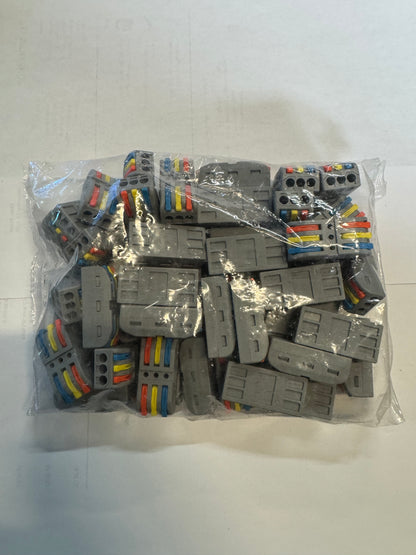 Conector de cable IllumiDEL de 3 vías, 20 unidades