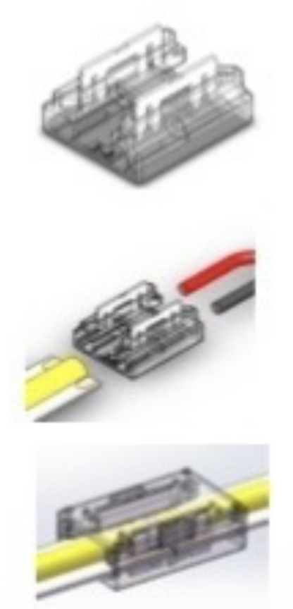 4-in-1 Connector (Strip-to-strip, strip-to-wire, wire-to-wire)