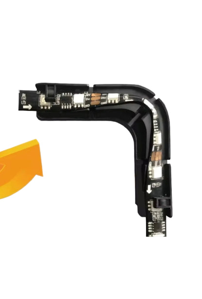 Coin de plastique pour strip