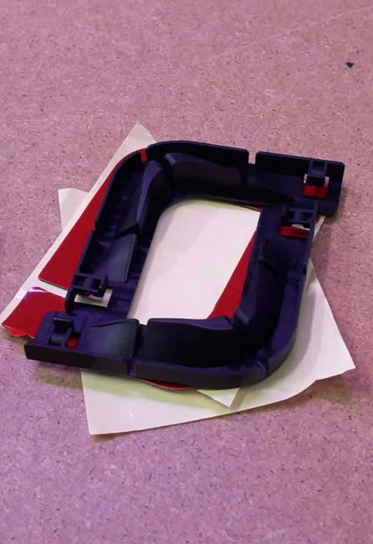 Coin de plastique pour strip