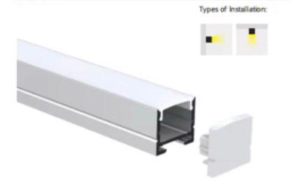 LED Track 2200B XL Profile (8ft) ****NEW***