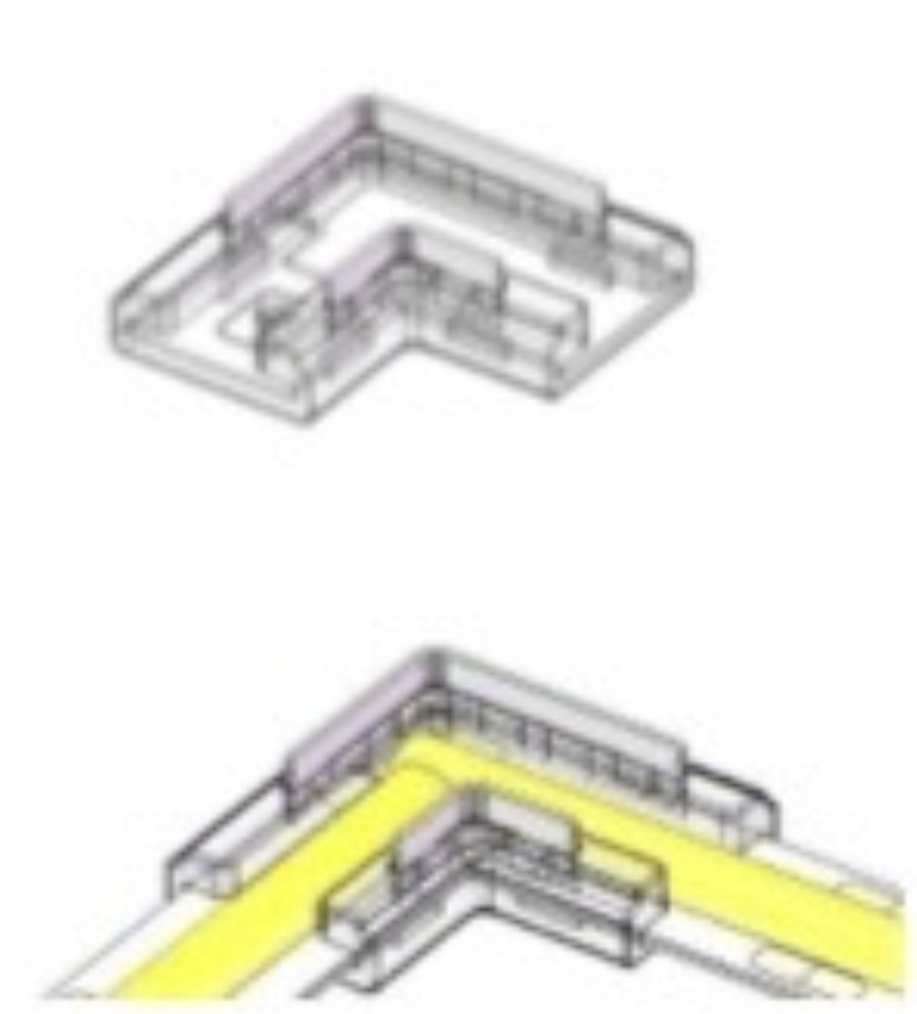 10mm Mini L-Type Connector