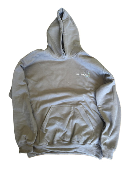 Kangourou Gris pâle avec logo illumidel